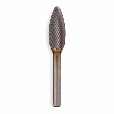 Carbide Bur Flame 1/8 Single Cut SH-41