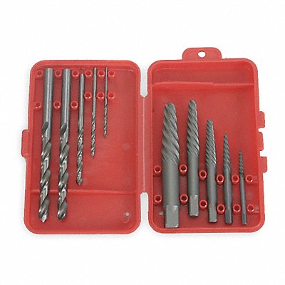 Screw Extractor Set 10pc HCS Case