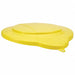 Pail Lid Yellow 12 1/4 in Diameter