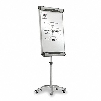 Dry Erase Board Easel Mounted 41 x27 