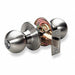 Knob Lockset Mechanical Privacy Grd. 3