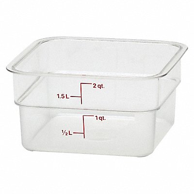 Food Storage Container 7.25 L Clear PK6