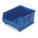 E4449 Bin Blue Polypropylene 12 in