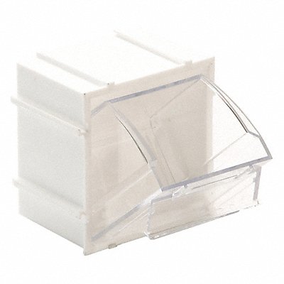 G7038 Tip-Out Bin White Unfinished 3 in