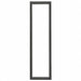 Tip Out Bin Wall Frame W24 In H48 In Blk