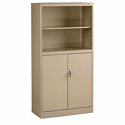 Bookcase Storage Cabinet Sand