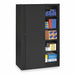 Storage Cabinet 78 x48 x27 Black 4Shlv