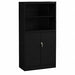 Bookcase Storage Cabinet Black