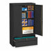 Lateral File Drawer Cabinet 3 Shelf Blk