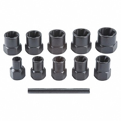 Screw Extractor Set 10pc Case