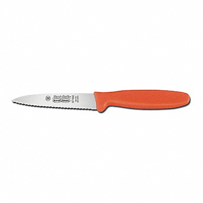 Net Knife Serrated 3 1/2 In Poly Orange