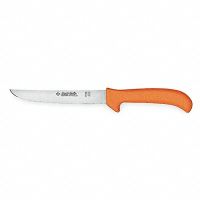Poultry Knife Wide 3 3/4 In Poly Orange
