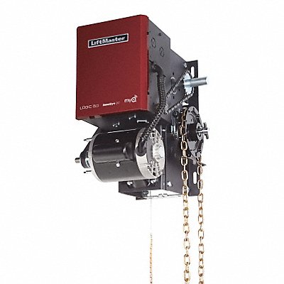 Indusl Door Opener Hoist/Rght Max H 24Ft