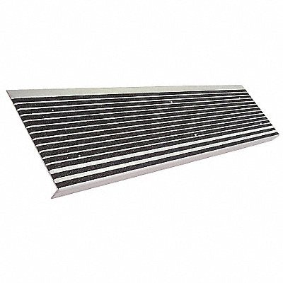 Stair Tread Black 54in W Extruded Alum