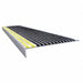 Stair Tread Blk/Ylw 60in W Extruded Alum