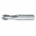 Ball End Mill Single End 1/8 Carbide