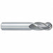 Ball End Mill Single End 1/4 Carbide