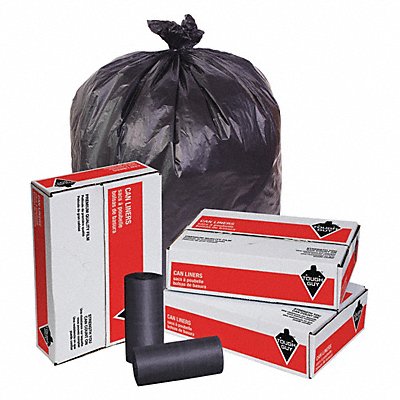 Trash Bags 60 gal Black PK150