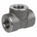 Tee 316 SS 3/4 in Pipe Size Female NPT