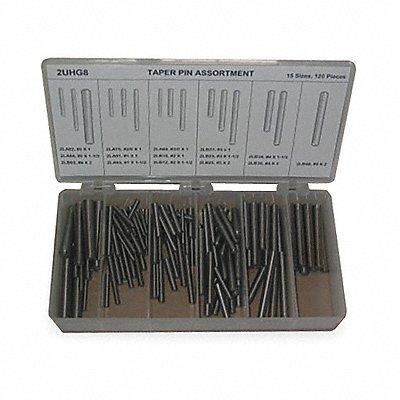 Pin Assortment 120 pcs 15 Sizes