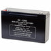 Battery 6VDC 12Ah 0.250 Faston