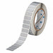 Label Silver Glossy Polyester 1 in W