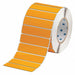 Label Yellow Glossy Polyester 4 in W