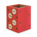Square Bearing 2 Sided 3.125 L Aluminun