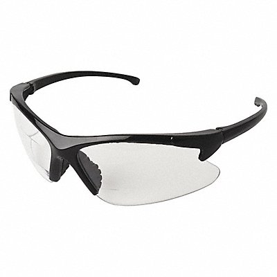 D7984 Bifocal Safety Reading Glass +2.50 Clear