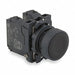H7079 Non-Illum Push Button 22mm 1NO/1NC Black