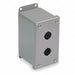 Pushbutton Enclosure 22mm 2 Holes Steel