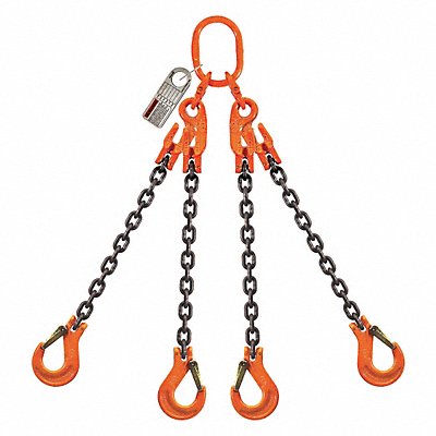 Chain Sling G100 QOSXK Alloy Steel 5 ft.