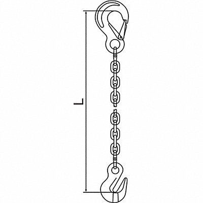 Chain Sling G120 SSG Alloy Steel 10 ft L