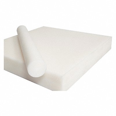 K6508 PlstcRod AcetalHomopolym 3/8 Di 3ftL Wht