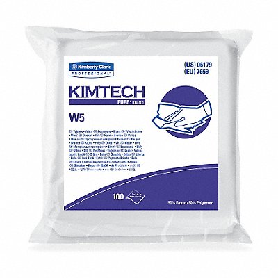 Dry Wipe 9 x 9 White PK5