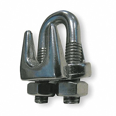 Wire Rope Clip U-Bolt 1/8 In 304 SS