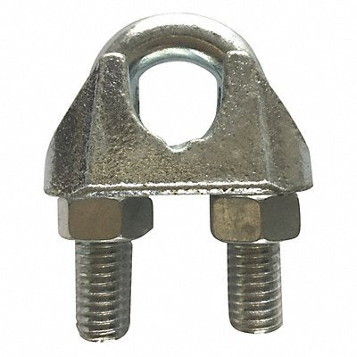 Wire Rope Clip 1/8 In Maleable Iron