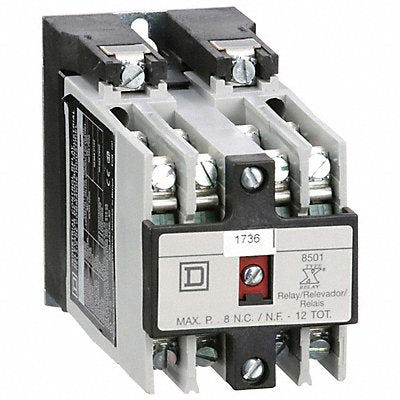 H2719 NEMA Control Relay 8NO 220/240VAC 10A