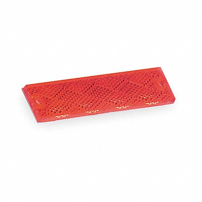 Reflector Rectangular Red 4-7/16 L