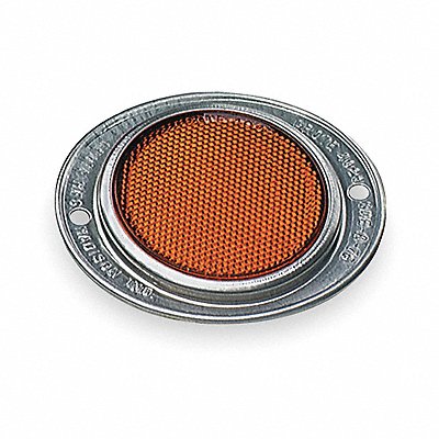 Reflector Round Yellow 4-11/16 L