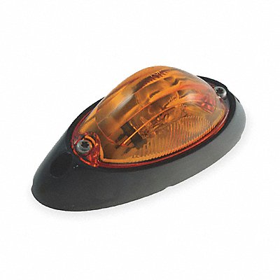 Marker/Side Turn Lamp Oval Yellow