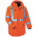 Hooded Jacket Insulated Orange 5XL