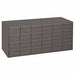 Bin Cab 24GrayDrwr Gry 17 H GrayDrwr