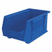 F8697 Hang and Stack Bin Blue Plastic 7 in