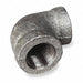 Elbow 90 Malleable Iron 2 1/2 x 2 in