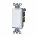 Wall Switch White 15 A Single Pole 2 hp