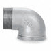 90 Street Elbow Malleable Iron 4 in