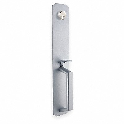 Escutcheon Pull w/Lock and Thumbpiece