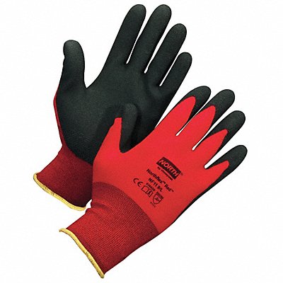 Coated Gloves XXL Black/Red PR
