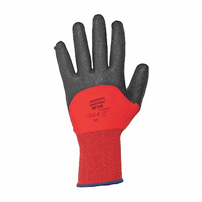 Coated Gloves S Black/Red PR